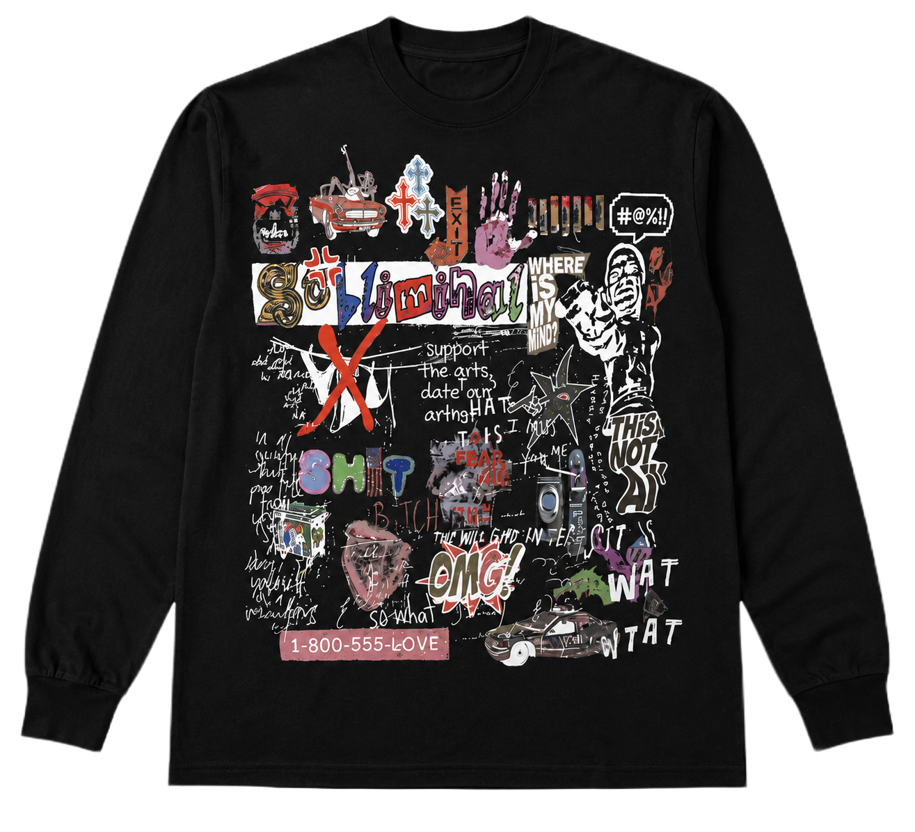 Subliminal World “Mind State” Long Sleeve Tee