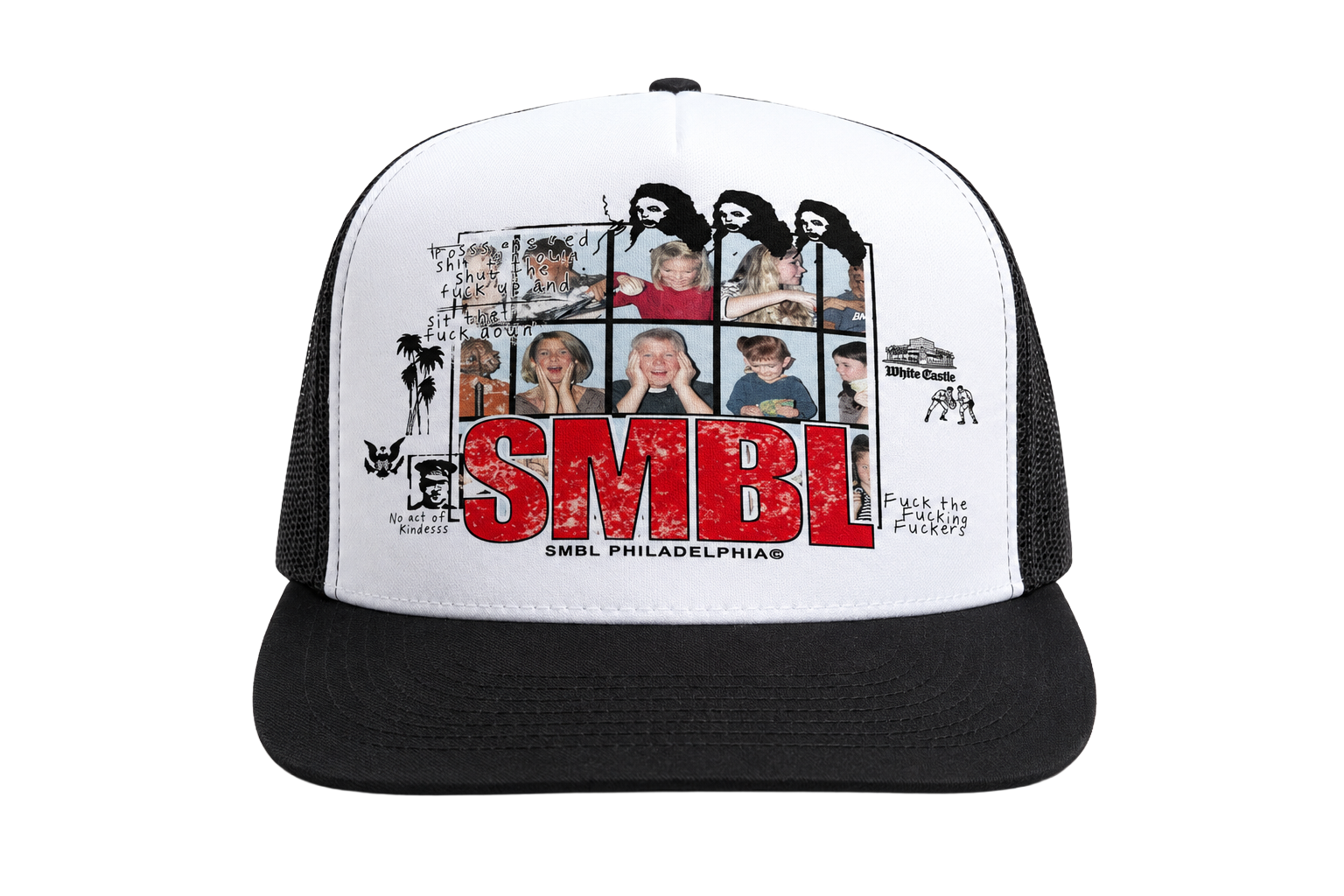 SMBL Comic Panel Trucker Hat