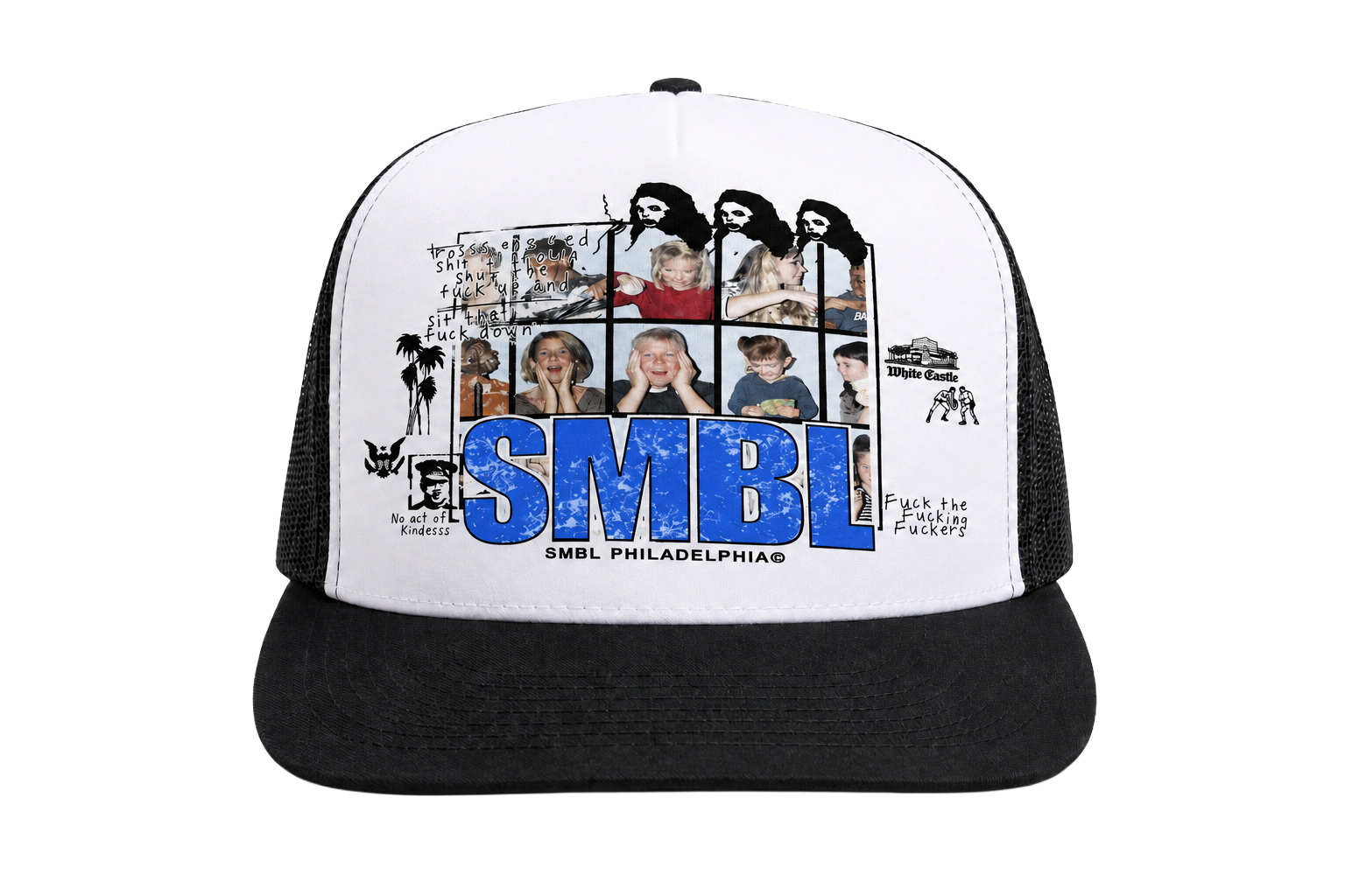 SMBL Comic Panel Trucker Hat